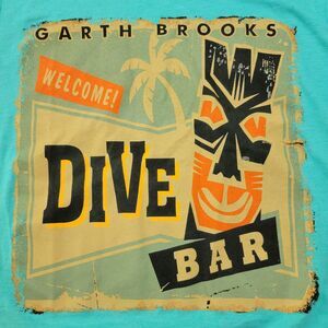 Garth Brooks Dive Bar Graphic SS Tee Teal